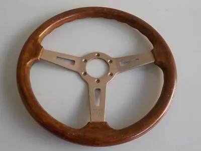 Abarth Wood Steering Wheel 350mm • $388.20