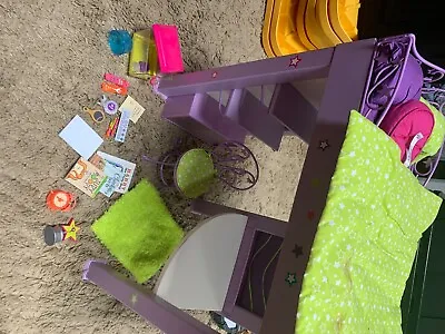 American Girl Doll McKenna Loft Bed And Accessories  • $175