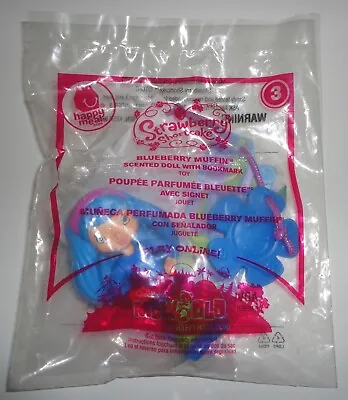 Strawberry Shortcake Blueberry Muffin McDonald's NEW SEALED Happy Meal Toy 2010 • $5.99