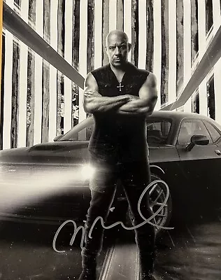 Vin Diesel Signed Photo With COA Autograph Picture Fast And The Furious Reddick • $49.95