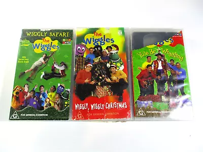 VHS Wiggly Safari Wiggly Wiggly Christmas Yule Be Watching G PAL R4 Tested • $32