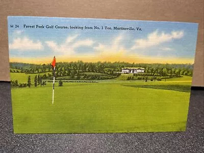 Forest Park Golf Course Martinsville Virginia Postcard￼ • $8.49