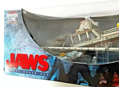 JAWS Deluxe Box Set Series 4 McFarlane Toys Movie Maniacs Shark Never Opened  • $429.95