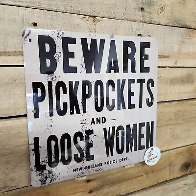 PICK POCKETS / MAN CAVE SIGN BAR ROOM SIGN  Wall Decor  VINTAGE REPLICA • $17.99