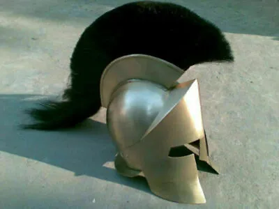 Antique 300 Spartan Collectible Medieval Knight Warrior Helmet Halloween Costume • $183.87