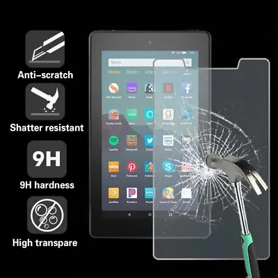 For Amazon Fire7 Kids/Kids Pro 2022 12th Tablet Tempered Glass Screen Protector • £3.99