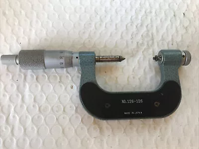 MITUTOYO 126-126  Thread Pitch Micrometer • $99.95