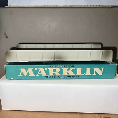 Marklin 7161 HO Scale Metal Plate Girder Bridge Wwith Original Box • $13.88