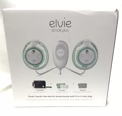 Elvie - Stride Plus Hands-Free Hospital-Grade Electric Breast Pump - EBO1 • $129.99