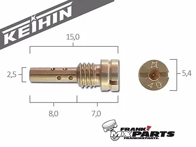 Pilot Jet Keihin FCR / Racing Jets Carburetor GSXR YZF R1 R6 CBR ZX7 ZX9 ZRX GSX • $5.70