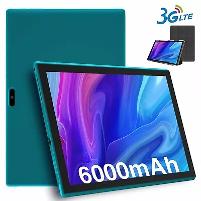 10  WIFI Tablet Android 11 32GB Tablet Pad 3G LTE Quad-Core Netflix Dual Camera • $59.98