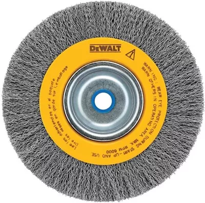 6-Inch Crimped Wire Wheel For Bench Grinder Premium Quality & Safety Ensured New • $16.99