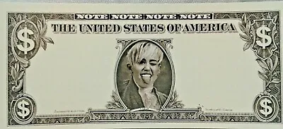 Miley Cyrus Bangerz Tour Dollar Bill Stage Used Money  • $6.99