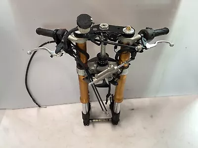 07-08 Yamaha Yzf R1 Front End Forks Tubes Legs Handlebars Controls Triple Trees • $750.49