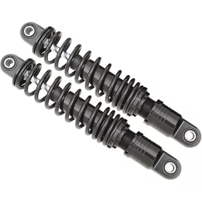 Drag Specialties 12  Ride-Height Adjustable Shocks Black #174163 • $275.95