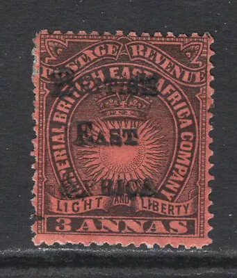 M13588 KUT-British East Africa 1895 SG37 - 3a Black/dull Red • £60