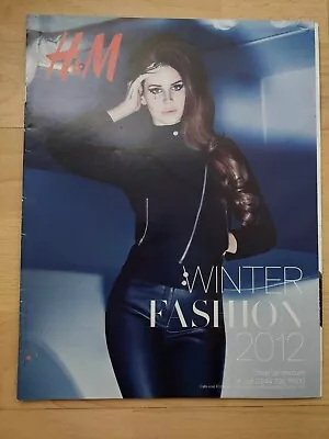 H&M Winter Fashion 2012 Catalogue Lana Del Rey • £25