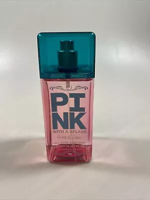 Victoria's Secret PINK With A Splash FRESH & CLEAN All Over Body Mist 8.4 Oz New • $59.99