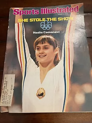 SPORTS ILLUSTRATED  August 1976 -MONTREAL OLYMPICS NADIA COMANECI STOLE THE SHOW • $12