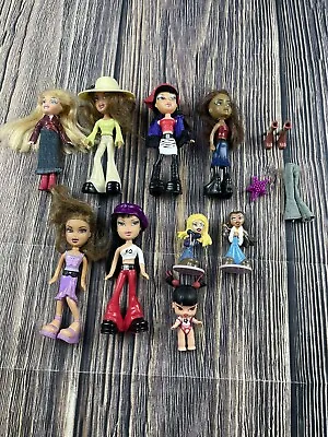 Vintage 2002-2004 Lil Mini Bratz Lot Of 7 Dolls With Cake Toppers Itsy Bitsy  • $27.99