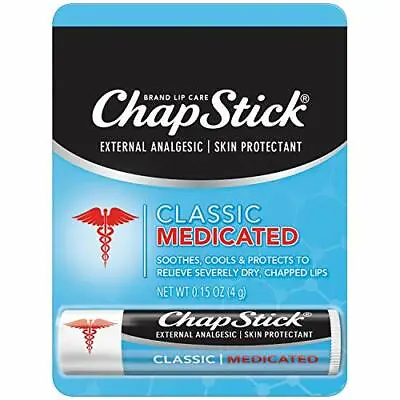 ChapStick Classic Medicated Lip Balm & Skin Protectant Tube  0.15 Oz [1-Count] • $7.73
