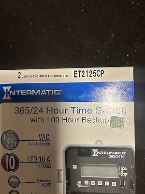 Intermatic ET2125cp Electronic Timer24 Hr • $140