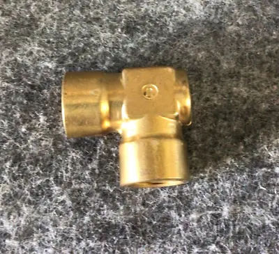 Cajon B-8E 90-Degree 1/2  FNPT Female Brass Elbow Pipe Fitting New • $13.99