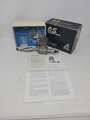 OS FS-90 (15 C.C.) (.90 Cubic In)  Four Stroke Model Airplane Engine In Box • $159.95