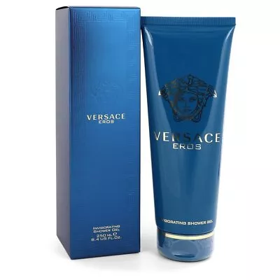 Versace Eros By Versace Shower Gel 8.4 Oz For Men *NIB • $38.27