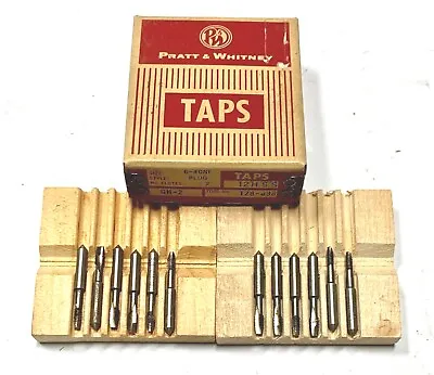 6-40 Tap Plug Taps Spiral Point H2 HSS 12 Pack USA Made • $16.99