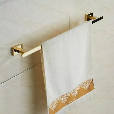 Gold Color Modern Decoration Wall Mounted Towel Hanger Rack Toilet Paper Hook  • $91.99