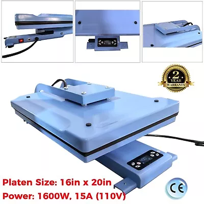 110V 16  X 20  Automatic Heat Press Machine Vertical Version • $789.43