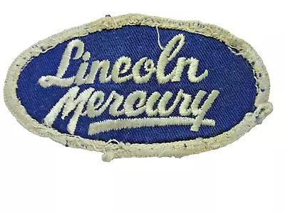 Vintage Lincoln Mercury Patch Distressed Vintage Advertising Uniform Patch • $9.50