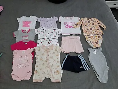 $30 • Buy Baby Girls Bulk Clothing Including Adidas Size 00
