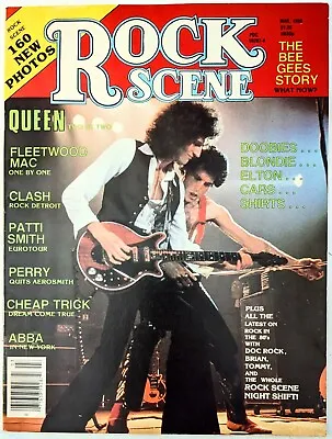 Rock Scene Magazine March 1980 Queen Fleetwood Mac Clash The Who Abba RARE • $26.20