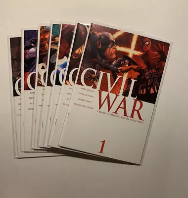 Civil War 1-7 Front Line 1-3 Plus Tie Ins Lot Nm Near Mint Marvel • $54.99