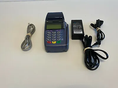 PP15:  Verifone OMNI 5100 Credit Card Reader W/ Power Supply & Telephone Cable • $40