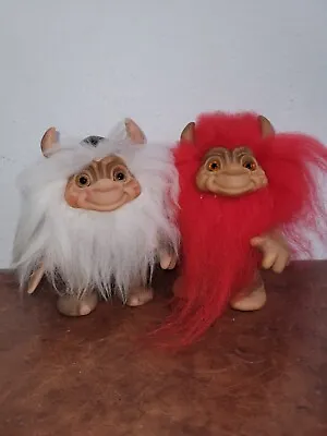 2 Vintage Rare 1965 DAM Things Viking Trolls  • $350