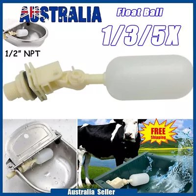 Pool Spa Automatic Float Ball Control Valve Adjustable Tank Trough Water Level • $10.59
