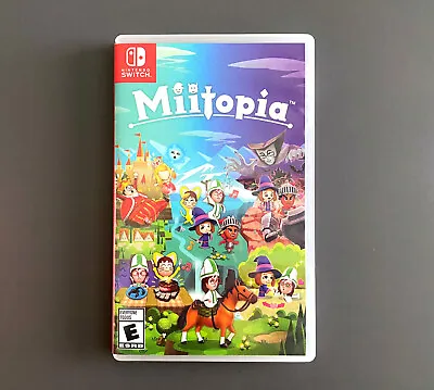 Miitopia (2021) Nintendo Switch; CIB VGC • $40