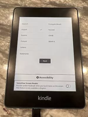 Amazon Kindle Paperwhite 4 (10th Gen) PQ94WIF 8GB E-Reader - Blue • $17.50