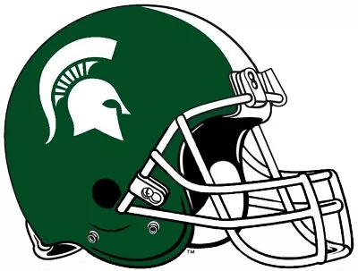 Michigan State Spartans Helmet - Die Cut Laminated Vinyl Sticker/Decal • $3.75