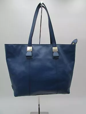 Cole Haan Tali Azure Leather Tote Handbag Purse • $29