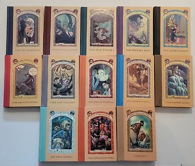 Lemony Snicket A Series Of Unfortunate Events 1-13 Complete • $44.99