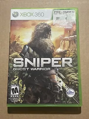 Sniper: Ghost Warrior Xbox 360 Case • $2