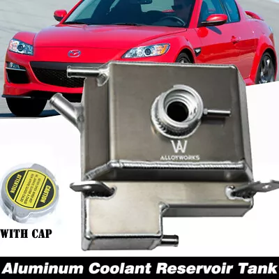 Radiator Coolant Reservoir Expansion Tank Bottle Fit 2004-2011 Mazda Rx-8 Rx 8 • $76.49