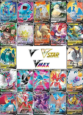 $14.89 • Buy Pokemon Tcg 5 Card Ultra Rare Lot Inlcudes 5 Guaranteed V Vmax Or Vstar Cards!!!