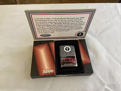 Ford Mustang Front Limited Edition Zippo Lighter 306/5000 • $93.99