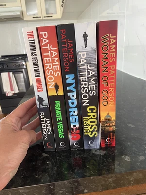 $9.99 • Buy James Patterson X5 Books