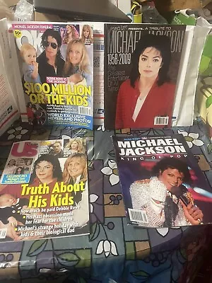 Lot Of 4 Magazines Covering The Death Of Michael Jackson USA Today Us Weekly Ok • $9